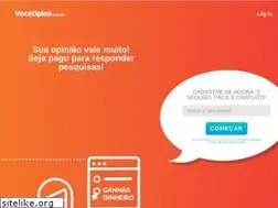 Sites similar to voceopina.com.br