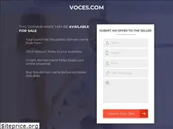 Sites similar to voces.com