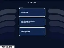 Sites similar to voces.me
