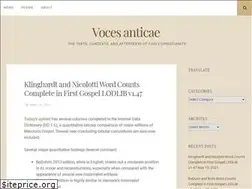 Sites similar to vocesanticae.com