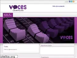 Sites similar to vocescampeche.gob.mx