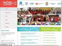 Sites similar to vocesciudadanas.pe