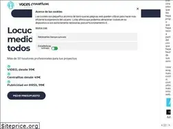 Sites similar to vocescreativas.es