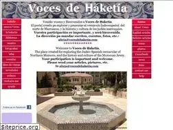 Sites similar to vocesdehaquetia.com