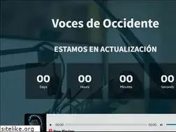 Sites similar to vocesdeoccidente.com