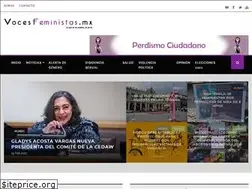 Sites similar to vocesfeministas.mx