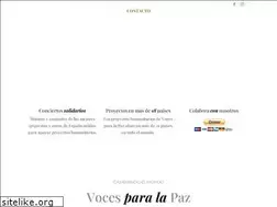 Sites similar to vocesparalapaz.com