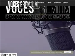 Sites similar to vocespremium.com