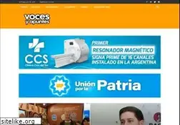 Sites similar to vocesyapuntes.com