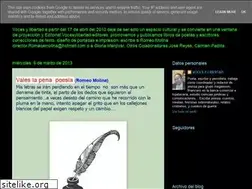 Sites similar to vocesylibertad.blogspot.com