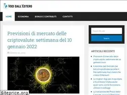 Sites similar to vocidallestero.it