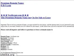 Sites similar to vociferant.com