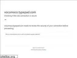 Sites similar to vocomoco.typepad.com