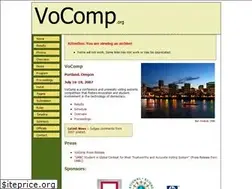 Sites similar to vocomp.org