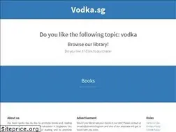 Sites similar to vodka.sg