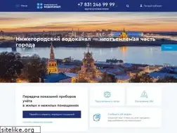 Sites similar to vodokanal-nn.ru