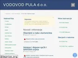 Sites similar to vodovod-pula.hr