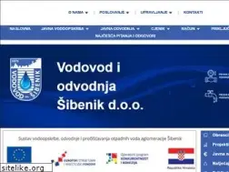 Sites similar to vodovodsib.hr