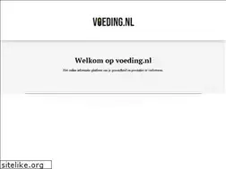 Sites similar to voeding.nl