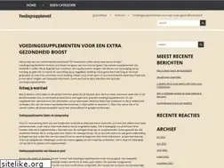 Sites similar to voedings-supplement.nl