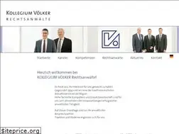 Sites similar to voelkerecht.de