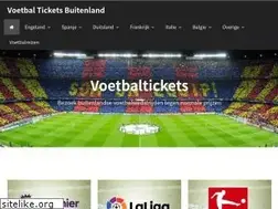 Sites similar to voetbal-tickets-buitenland.nl