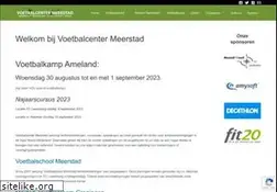 Sites similar to voetbalcenter-meerstad.nl
