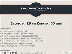 Sites similar to voetbaloptv.wordpress.com