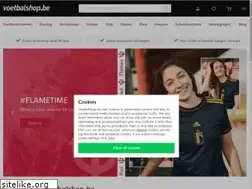 Sites similar to voetbalshop.be