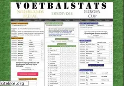 Sites similar to voetbalstats.nl