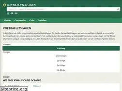 Sites similar to voetbaluitslagen.be