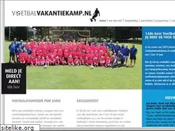 Sites similar to voetbalvakantiekamp.nl