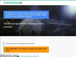 Sites similar to voetbalvandaag.be
