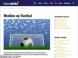 Sites similar to voetbalwedden.tips