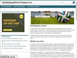Sites similar to voetbalweddenschappen.eu