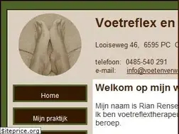 Sites similar to voetenverwennen.nl