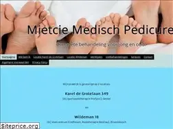 Sites similar to voetverzorgster.nl
