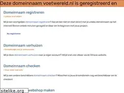Sites similar to voetwereld.nl