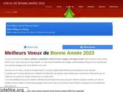 Sites similar to voeuxbonneannee.com