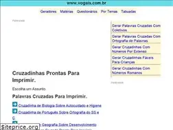 Sites similar to vogais.com.br
