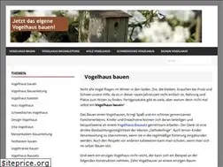 Sites similar to vogelhaus-bauen.de