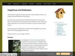 Sites similar to vogelhaus-nistkasten.de