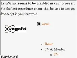 Sites similar to vogels.com
