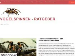 Sites similar to vogelspinnen-info.de