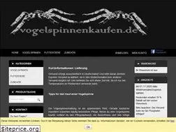 Sites similar to vogelspinnenkaufen.de