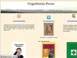 Sites similar to vogelsteinpress.com