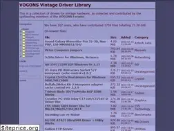 Sites similar to vogonsdrivers.com