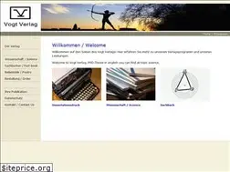 Sites similar to vogtverlag.de