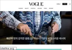 Sites similar to vogue.co.kr