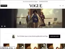 Sites similar to vogue.com